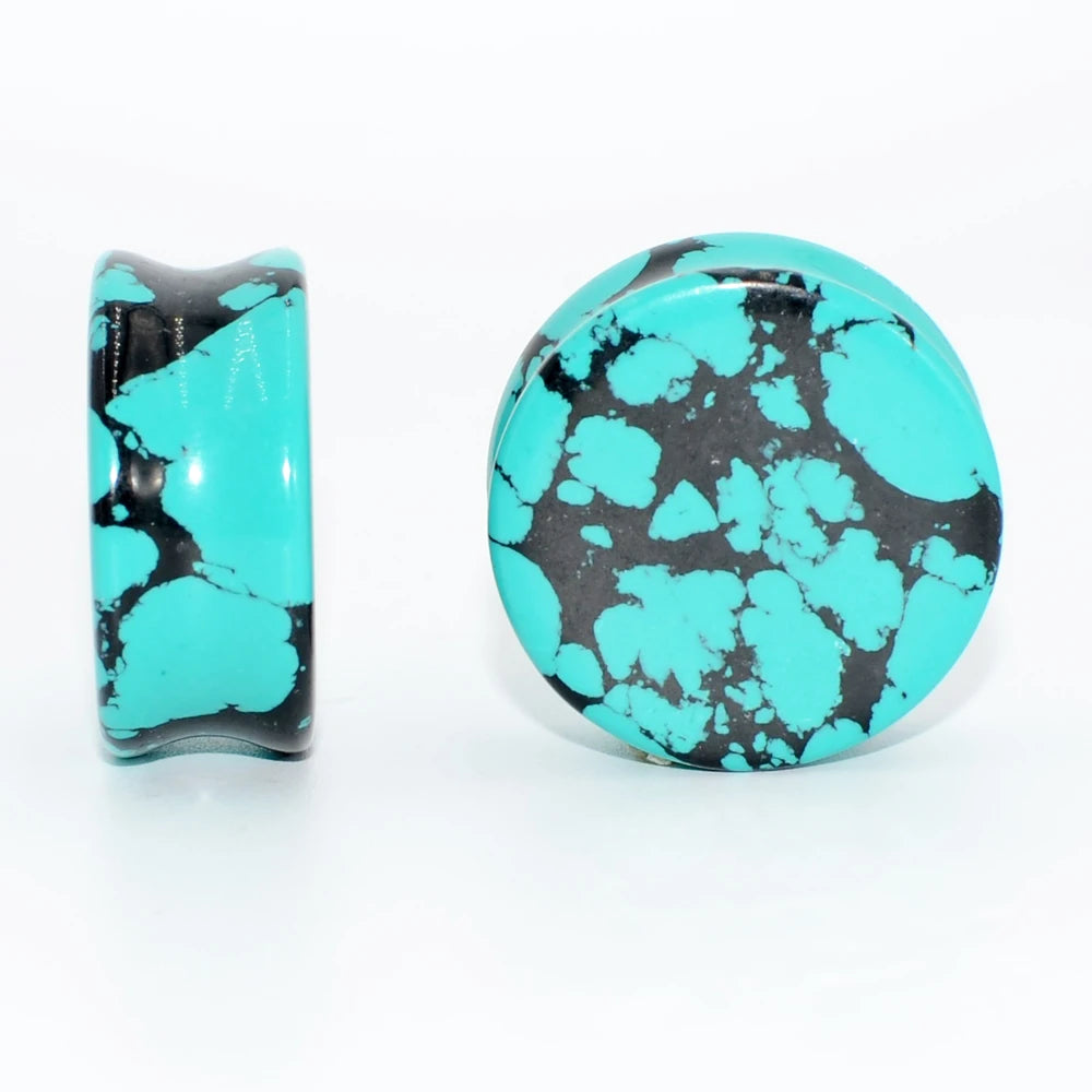 Natural Stone Plugz (Double Flared) 6-25mm