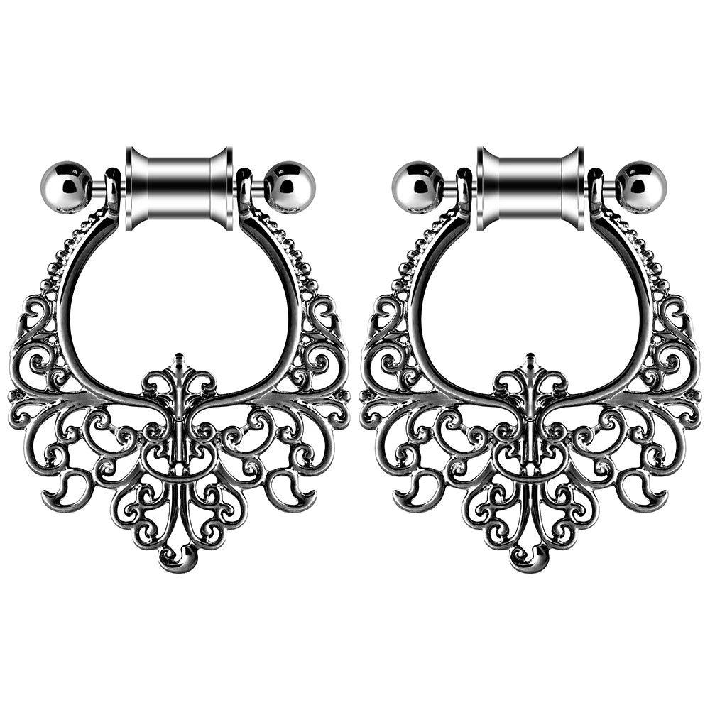 Boho Dangle Tunnels 4-30mm