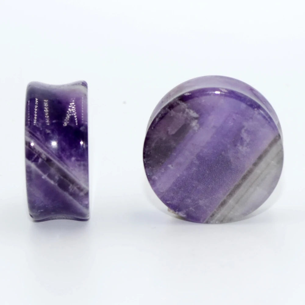 Natural Stone Plugz (Double Flared) 6-25mm