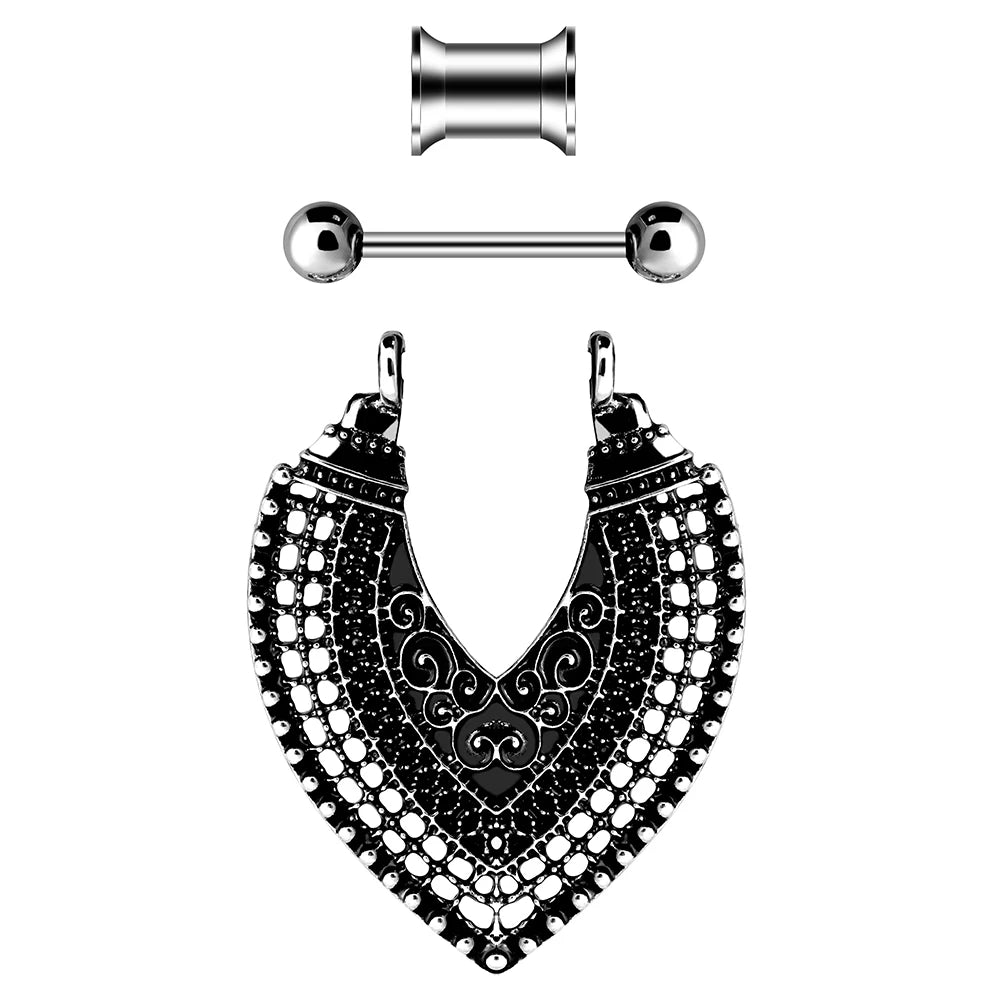 Boho Dangle Tunnels 4-30mm