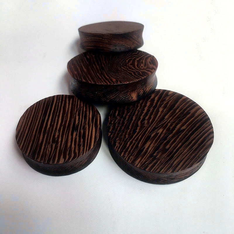 Large Size Plugz Natural Wood Hand Made 30-100mm