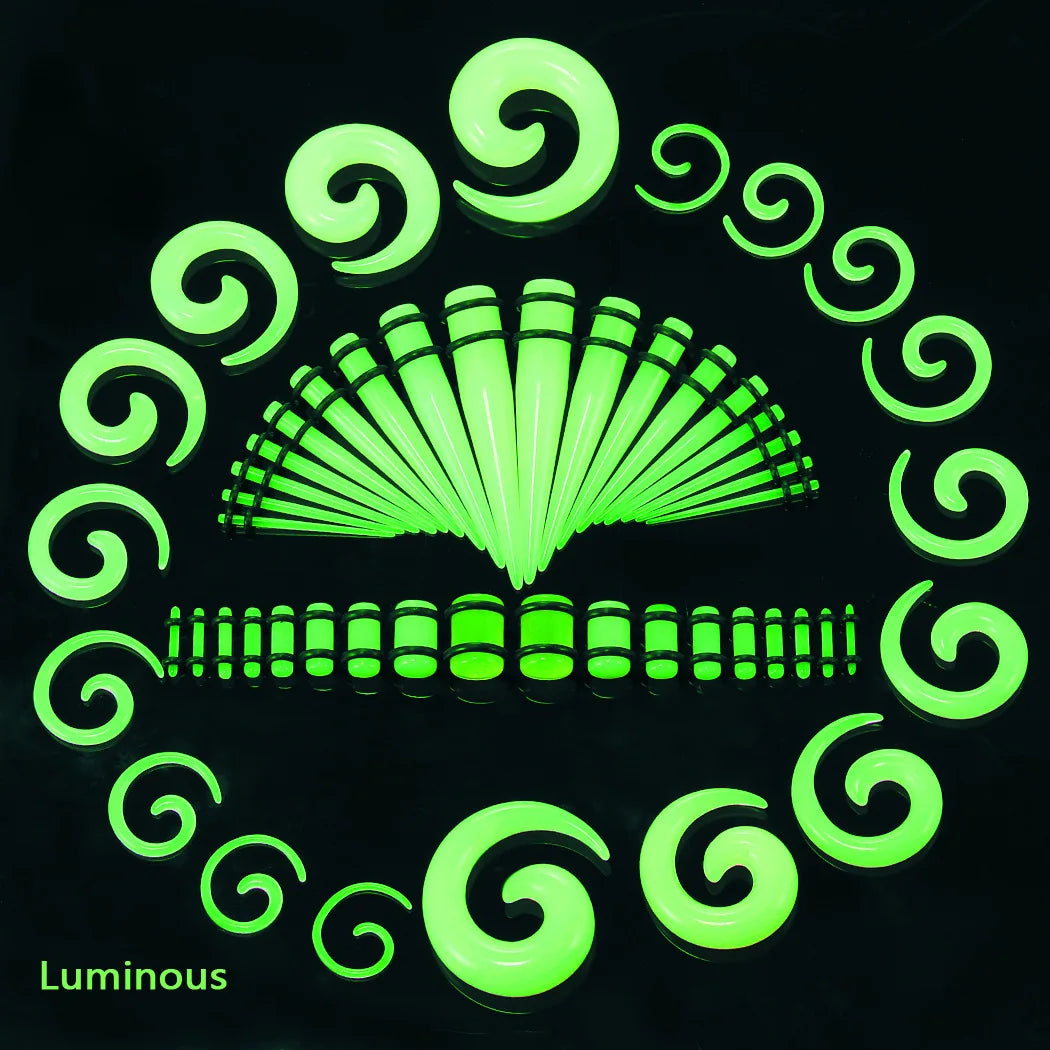 54pcs/set Tapers Stretching Starter Kit 1.6mm-10mm