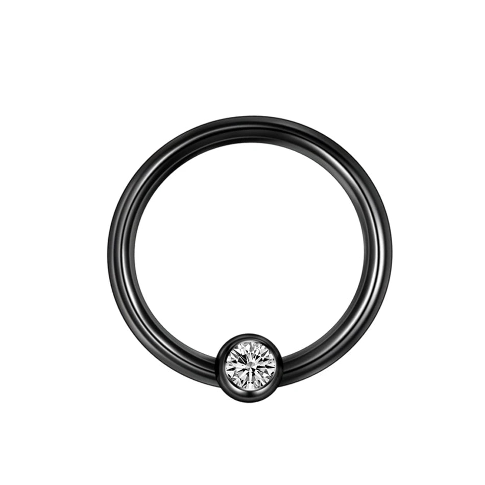 1PC Titanium Ball Closure Ring 16g