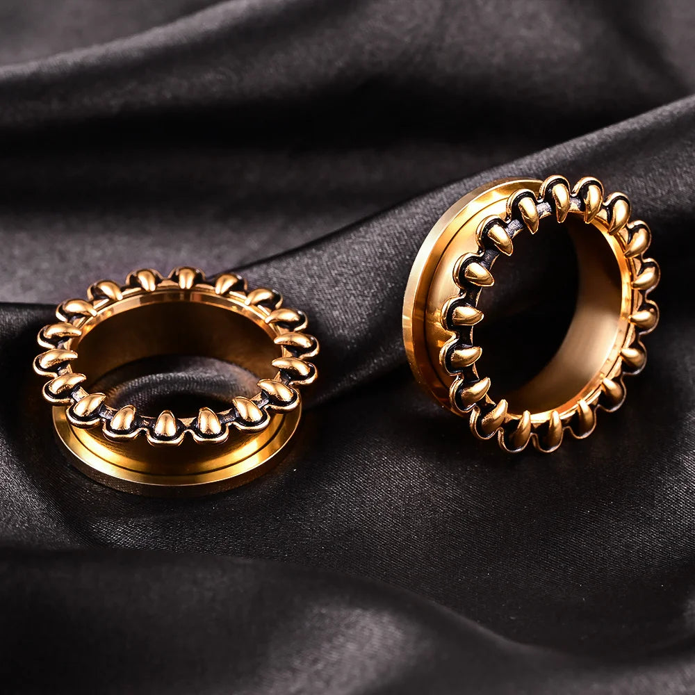 Claw Teeth Tunnels Plugz 8-25mm