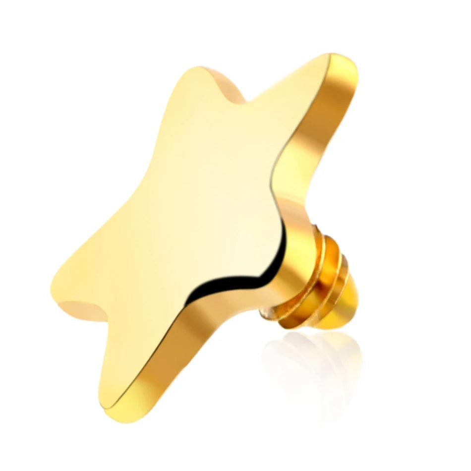 4mm Titanium Micro Dermal Top 14G