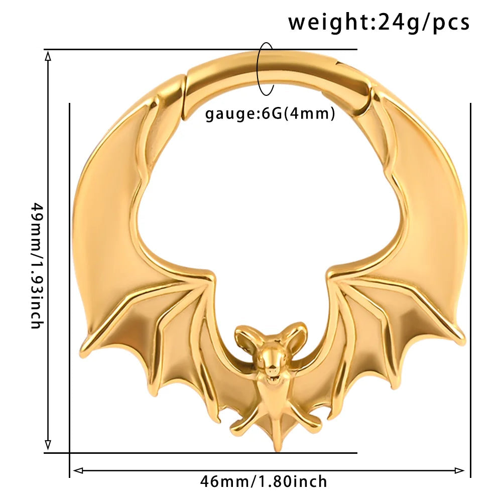 Bat Hoop Weights 4mm