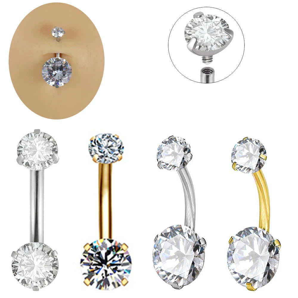 Surgical Steel Belly Ring Variety of Styles