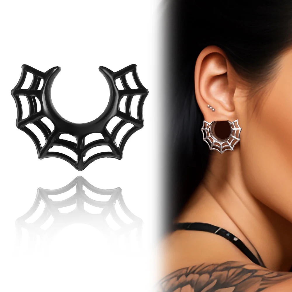 Spider Web Horseshoe Saddle Plugz 8-16mm