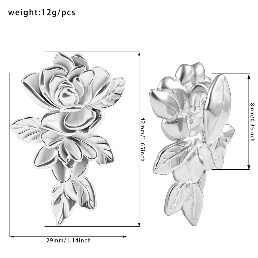 Rose Bloom Weights Hangers 8mm