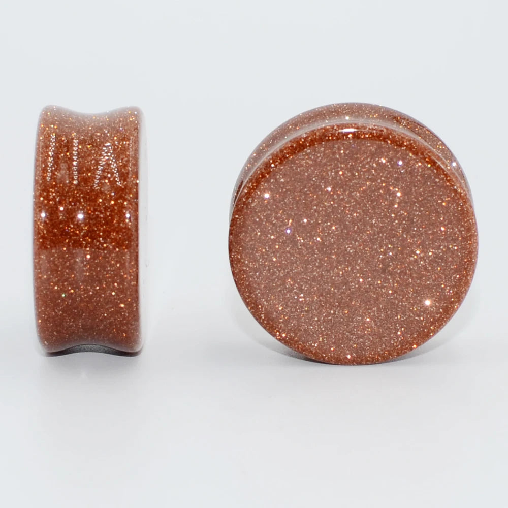 Natural Stone Plugz (Double Flared) 6-25mm