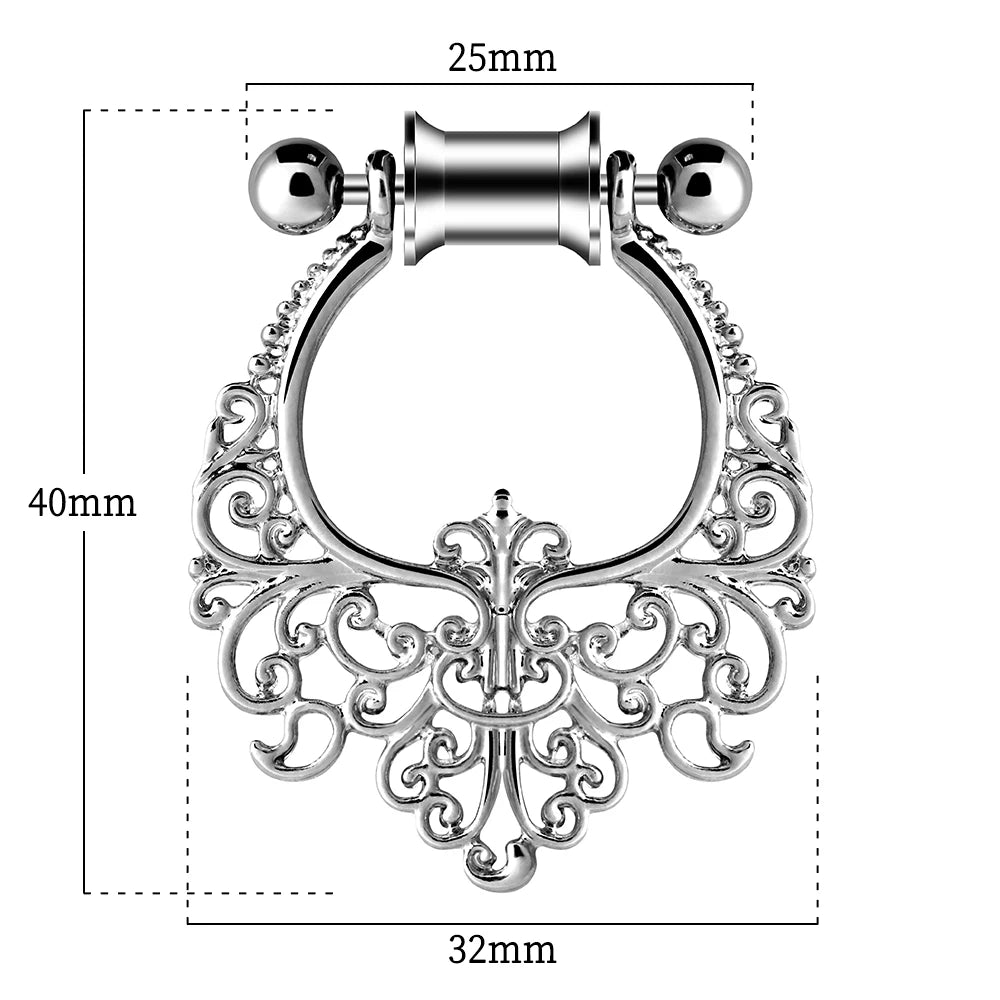 Boho Dangle Tunnels 4-30mm