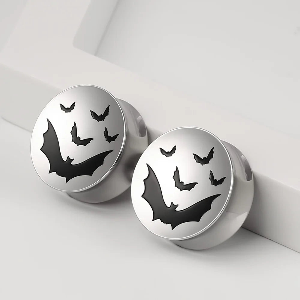 Bat Surgical Steel Plugs 8-25mm