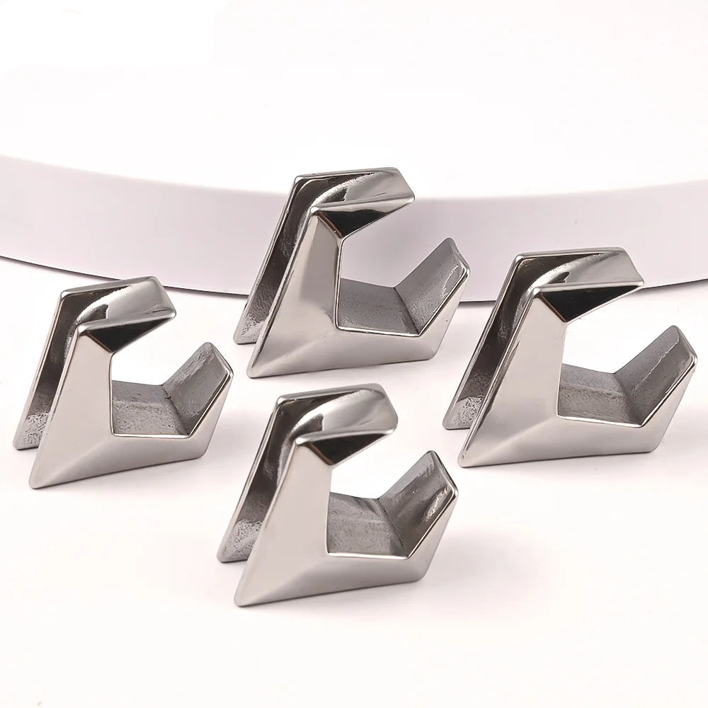 Geometry Saddle Ear Horseshoe Tunnel Plugz 8-25mm