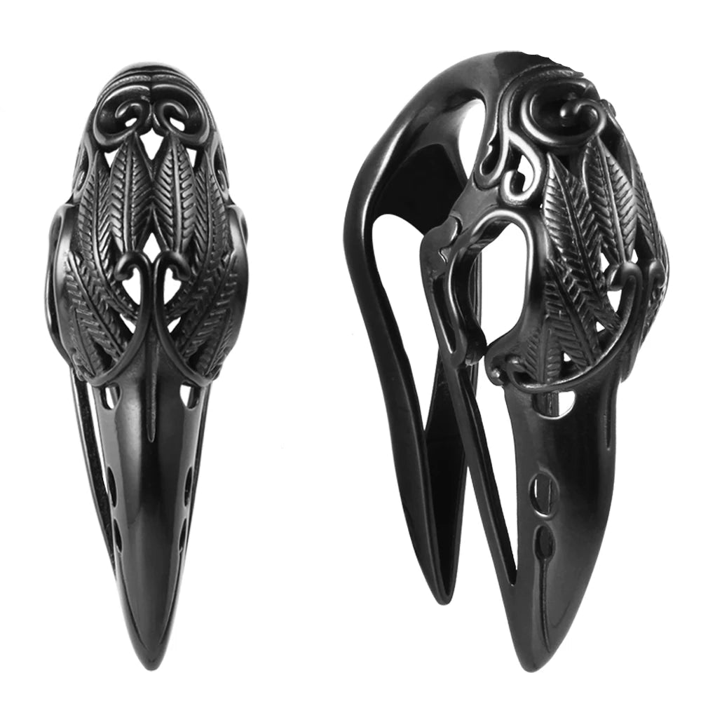 Bird Skull Weights Silver, Gold, Black 14mm