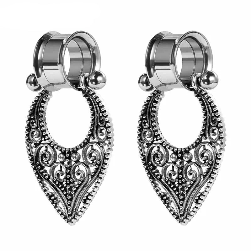 Boho Dangle Tunnels 6-25mm