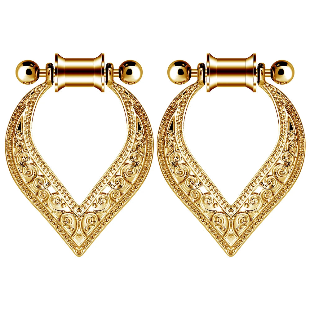 Boho Dangle Tunnels 4-30mm