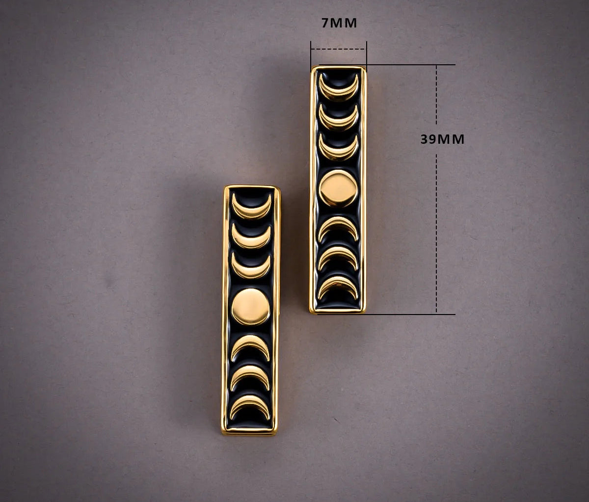 Moon Phase Hangers Weights 6mm