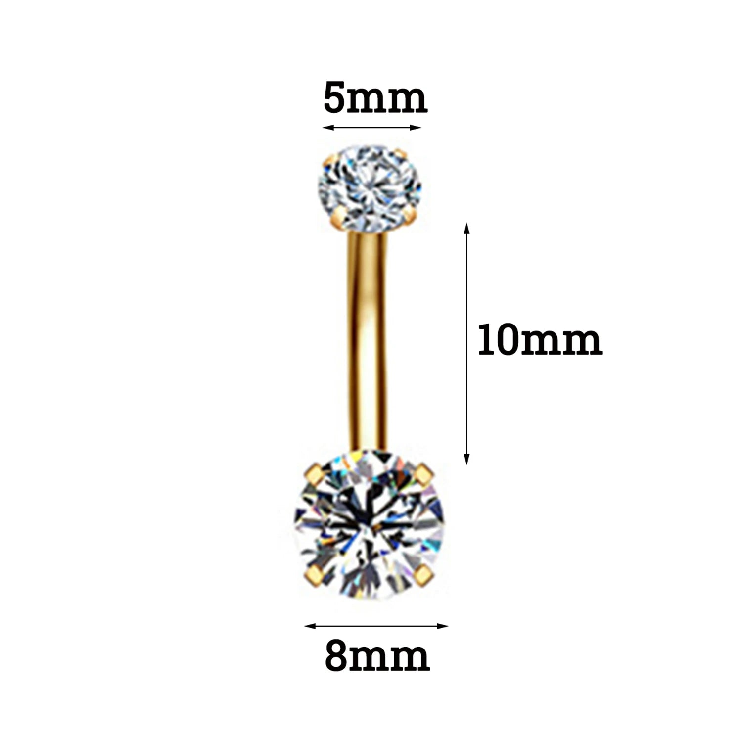 Surgical Steel Belly Ring Variety of Styles