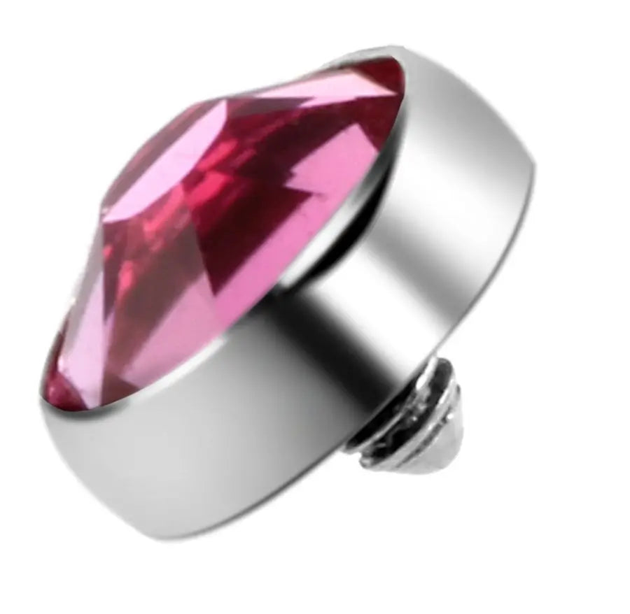 4mm Titanium Micro Dermal Top 14G