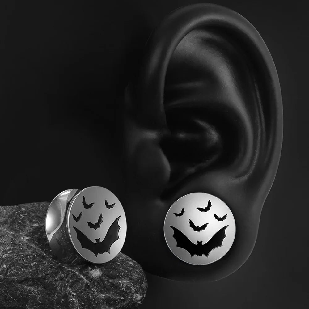 Bat Surgical Steel Plugs 8-25mm