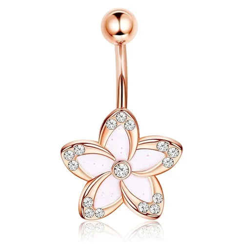 Surgical Stainless Steel Belly Button Ring