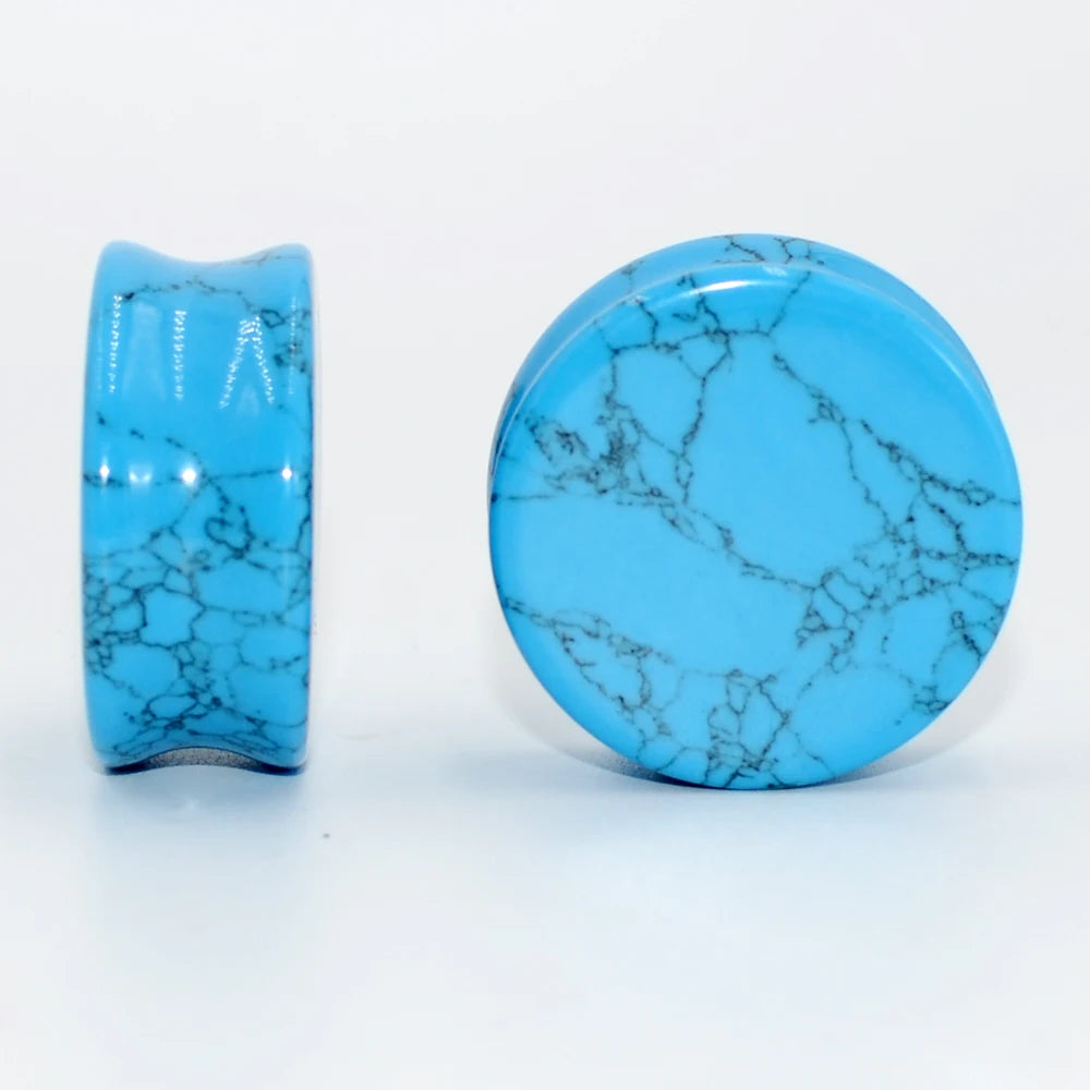 Natural Stone Plugz (Double Flared) 6-25mm