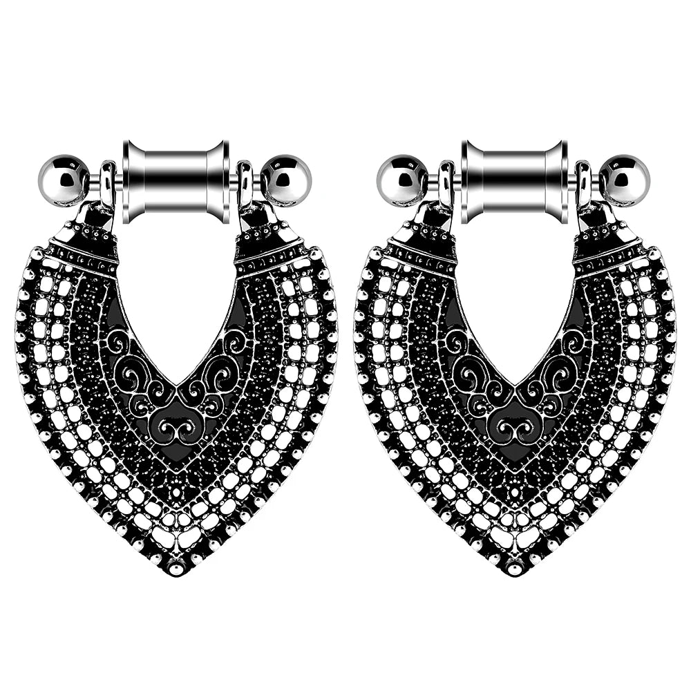 Boho Dangle Tunnels 4-30mm