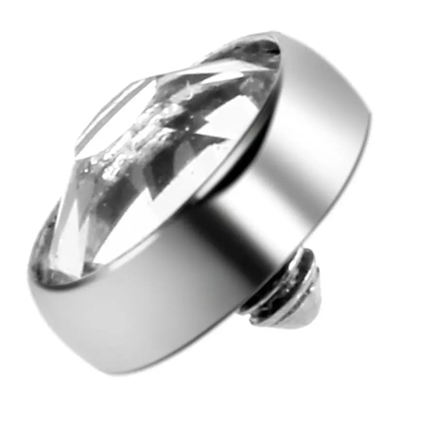 4mm Titanium Micro Dermal Top 14G