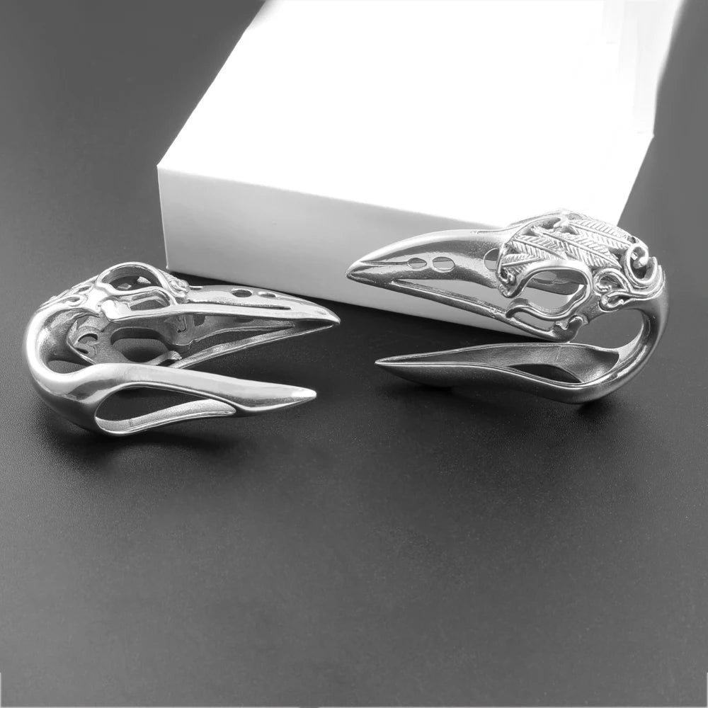 Bird Skull Weights Silver, Gold, Black 14mm