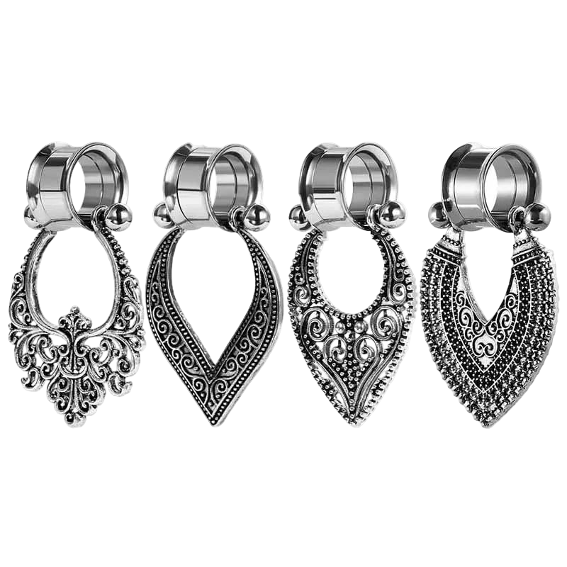 Boho Dangle Tunnels 6-25mm