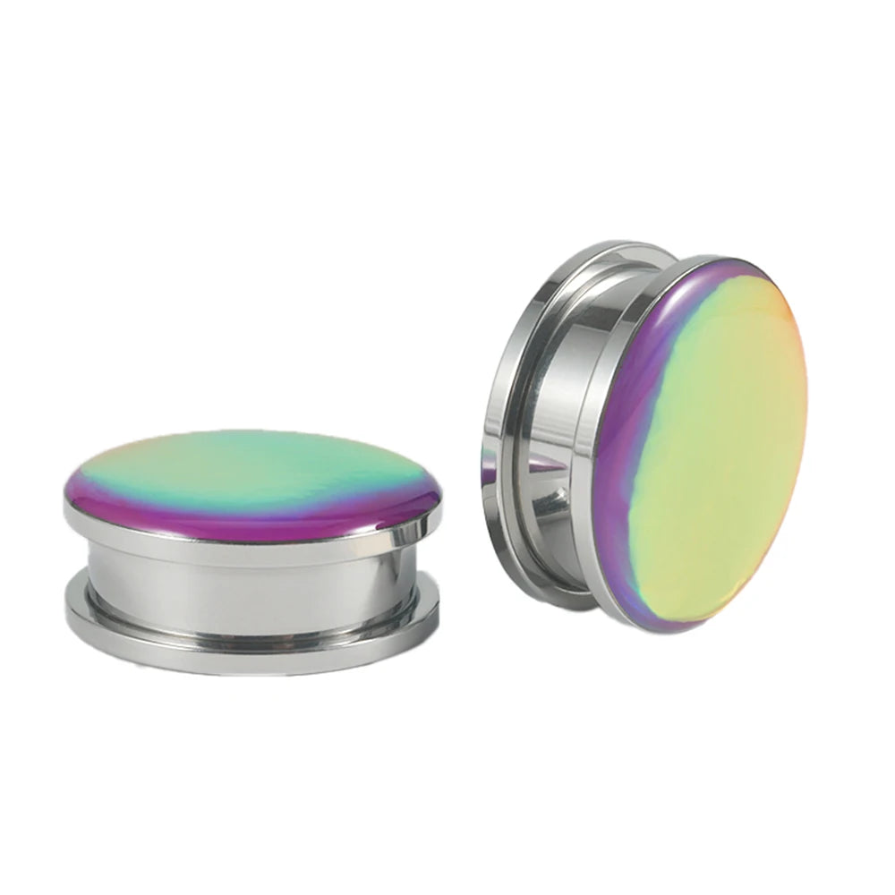 Twist-On Colorful Flash Film Plugz 6-25mm