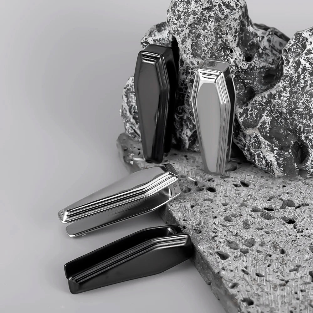 Coffin Weights Silver or Black 8mm