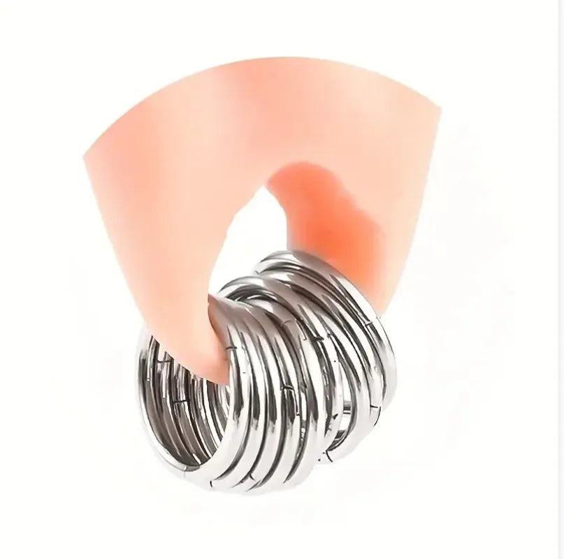 5pcs Surgical Steel Ear Rings
