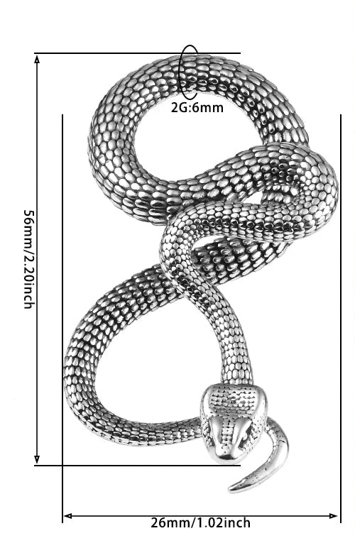 Snake Hanger Weights 6mm