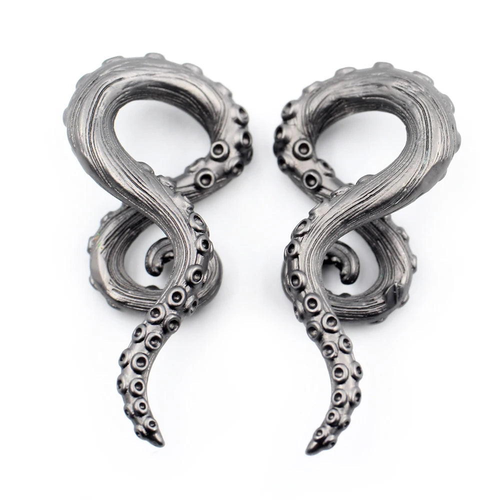 Black-Metal Octopus Weights Hangers 7mm