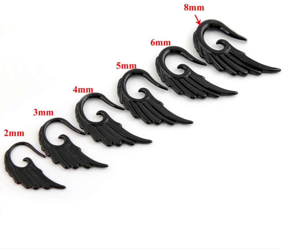 Spiral Winged Hanging Weights 2-8mm