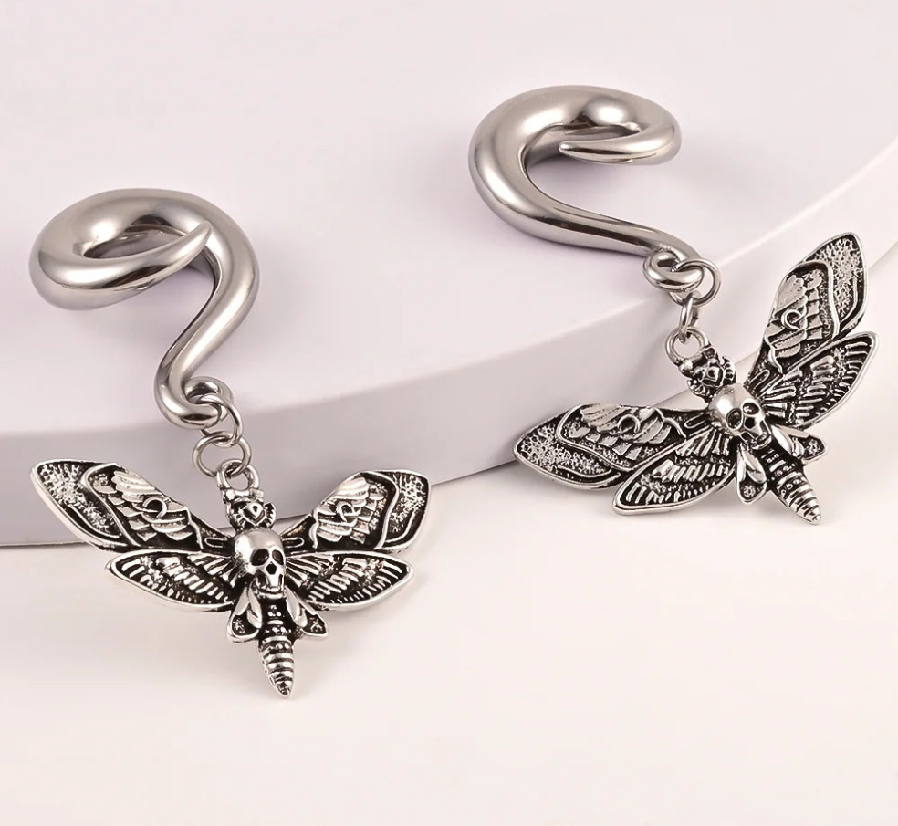 Death Moth Weights Hangers 4-10mm