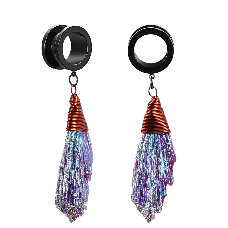 Crystal Dangle Tunnels 6-25mm