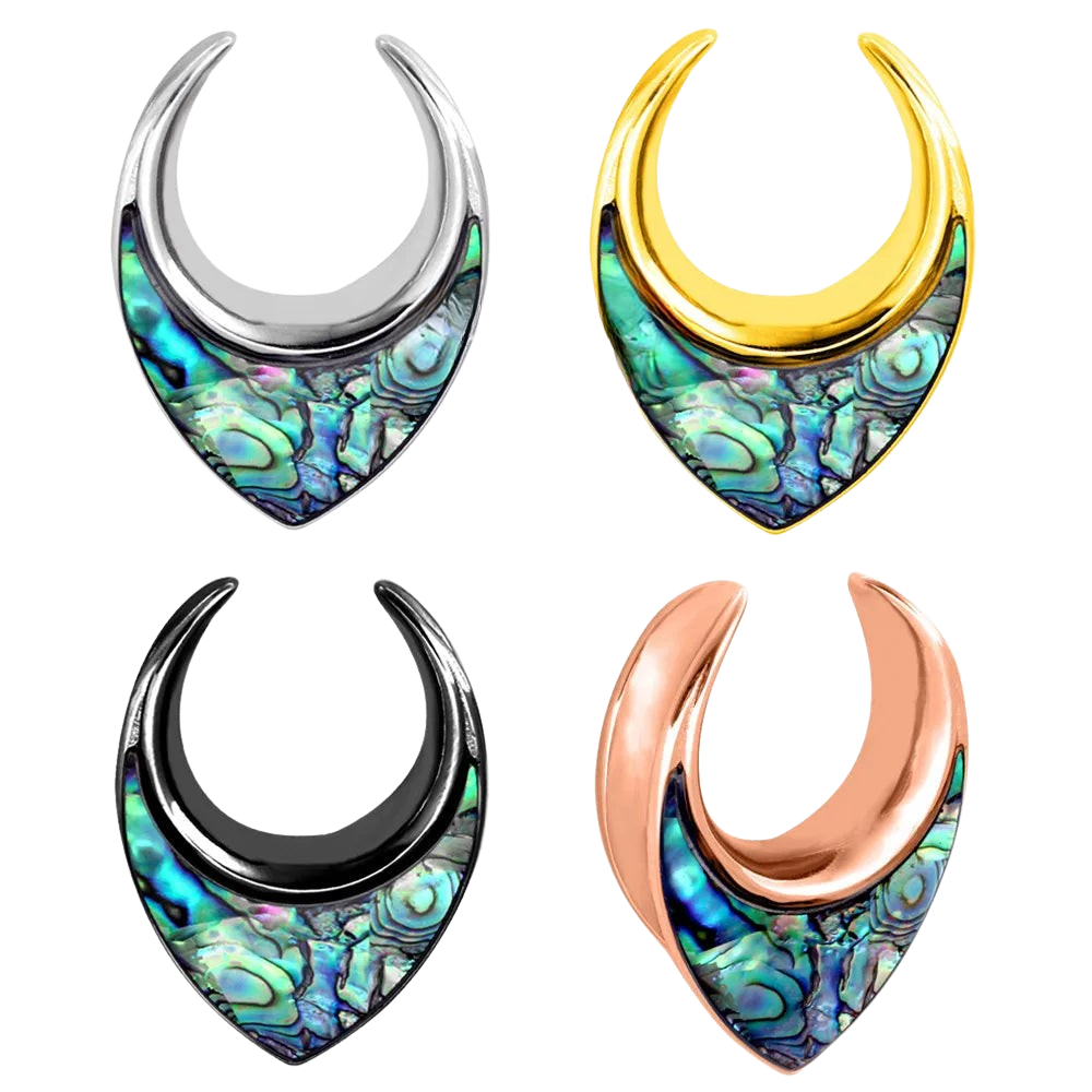 Rainbow Shell Saddle Tunnels 8-25mm