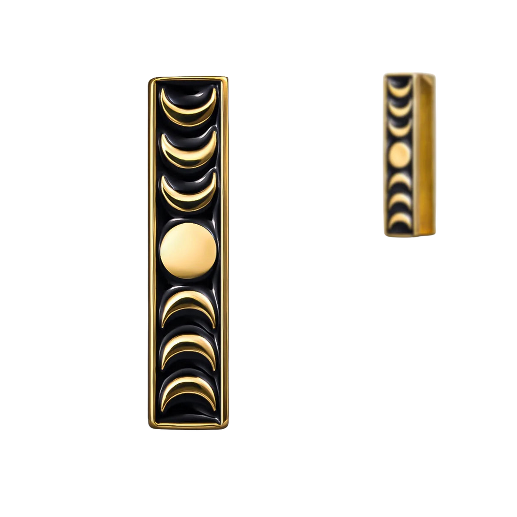 Moon Phase Hangers Weights 6mm