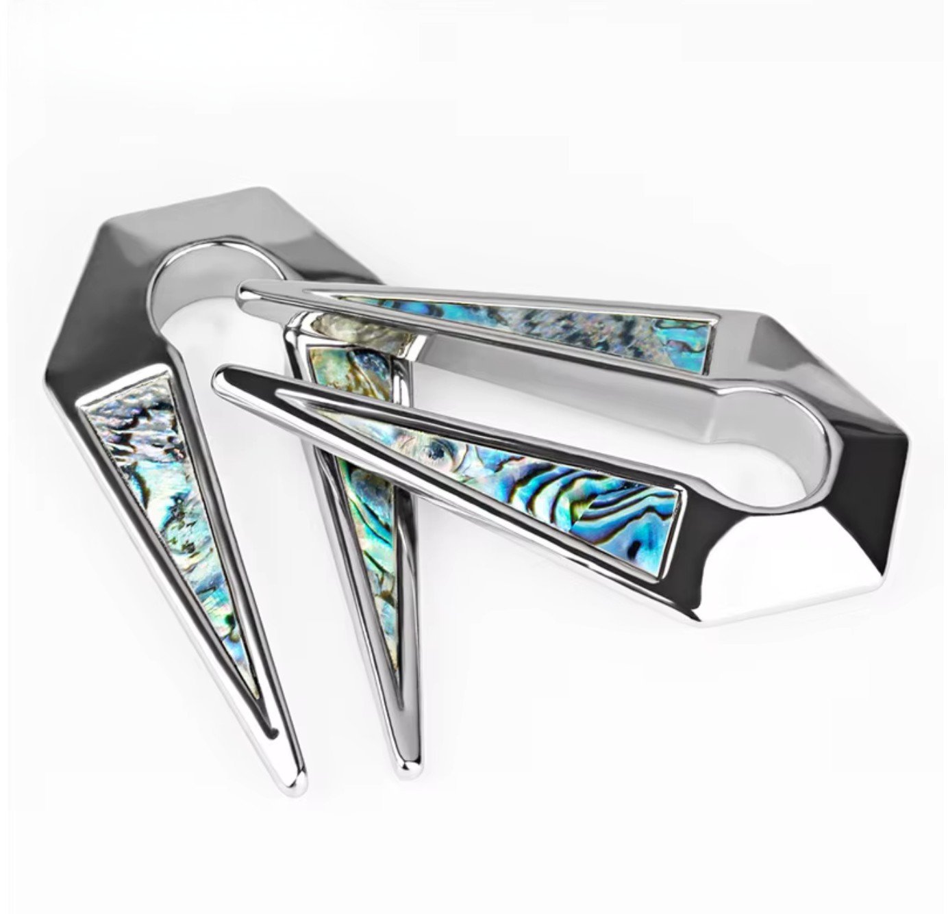 Unique Shell Weights Hypoallergenic Steel Hangers 0g/8mm