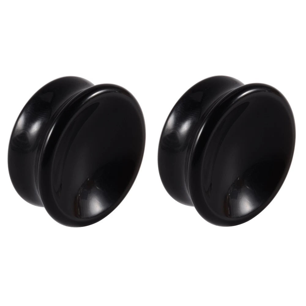 Natural Stone Double Flare Concave Plugz 6-25mm