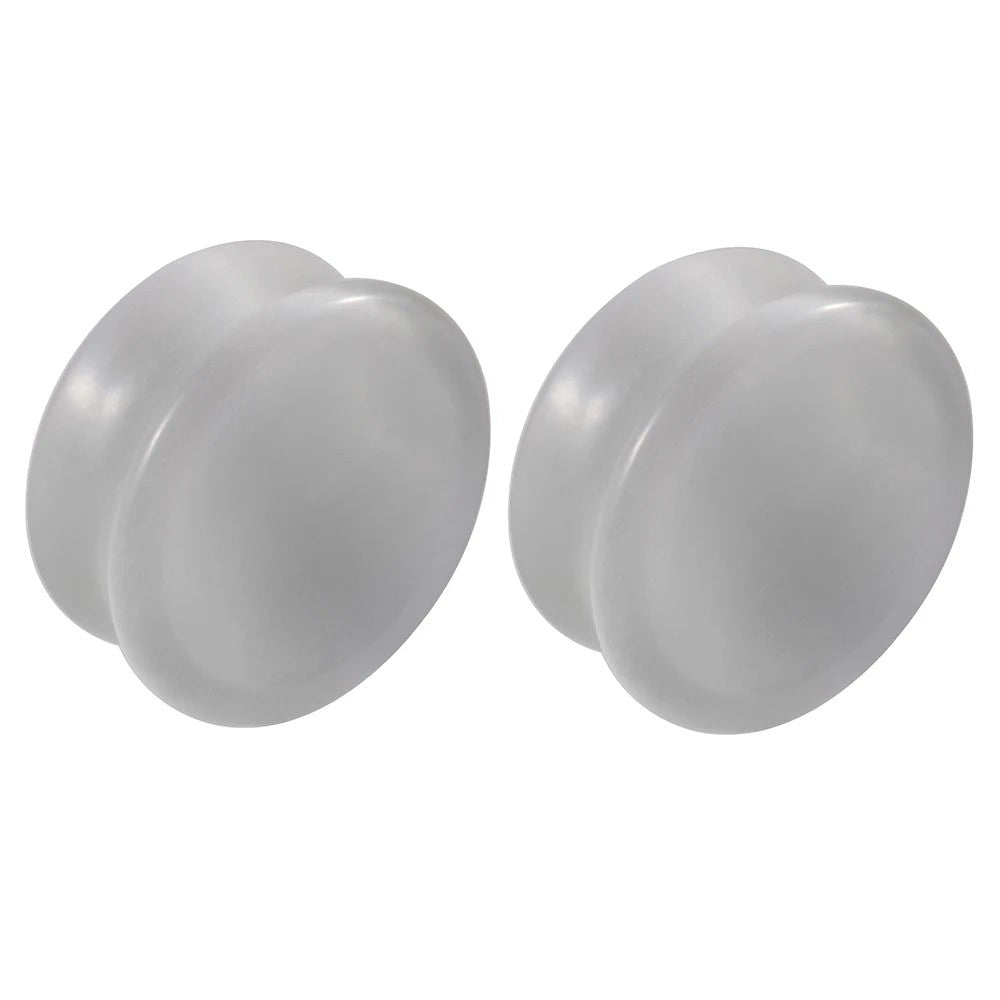 Natural Stone Double Flare Concave Plugz 6-25mm