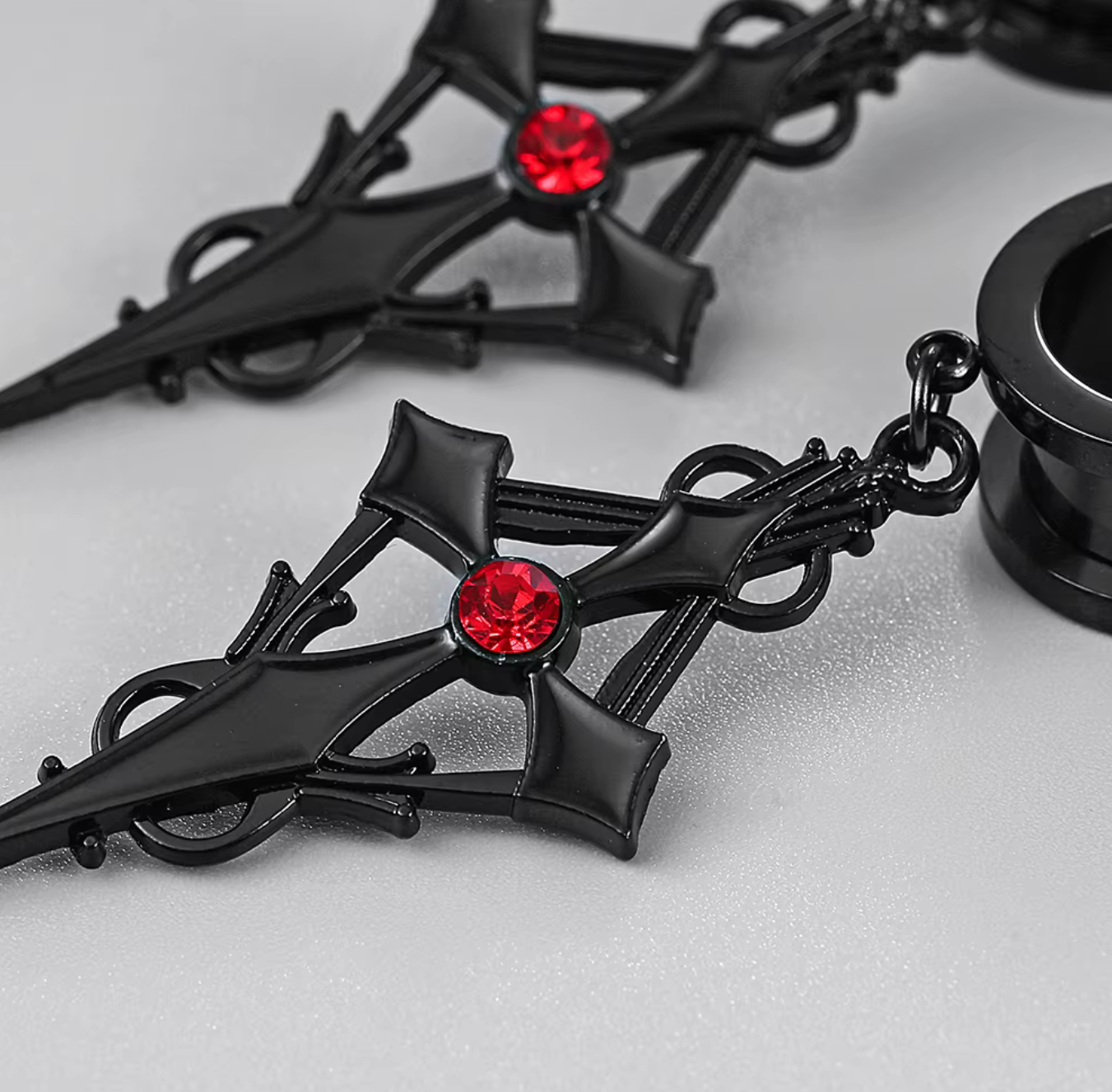 Unique Gothic Cross Tunnels 6-25mm