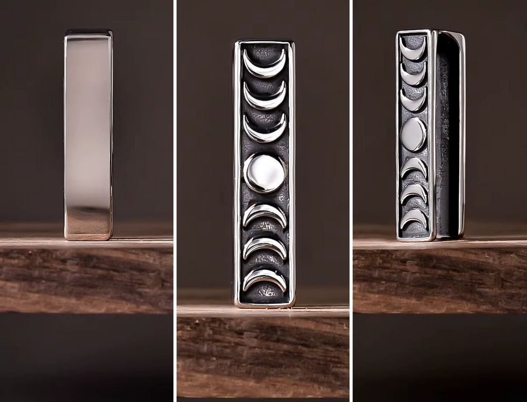 Moon Phase Hangers Weights 6mm