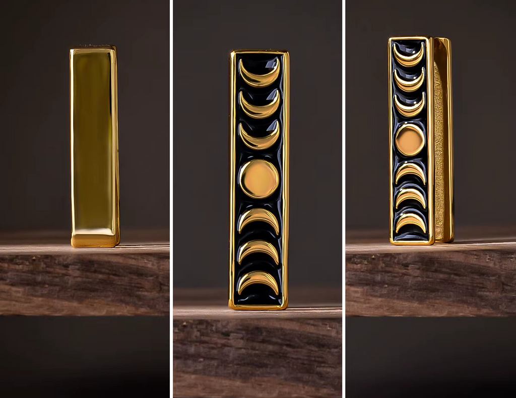 Moon Phase Hangers Weights 6mm