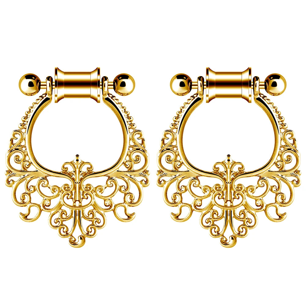 Boho Dangle Tunnels 4-30mm