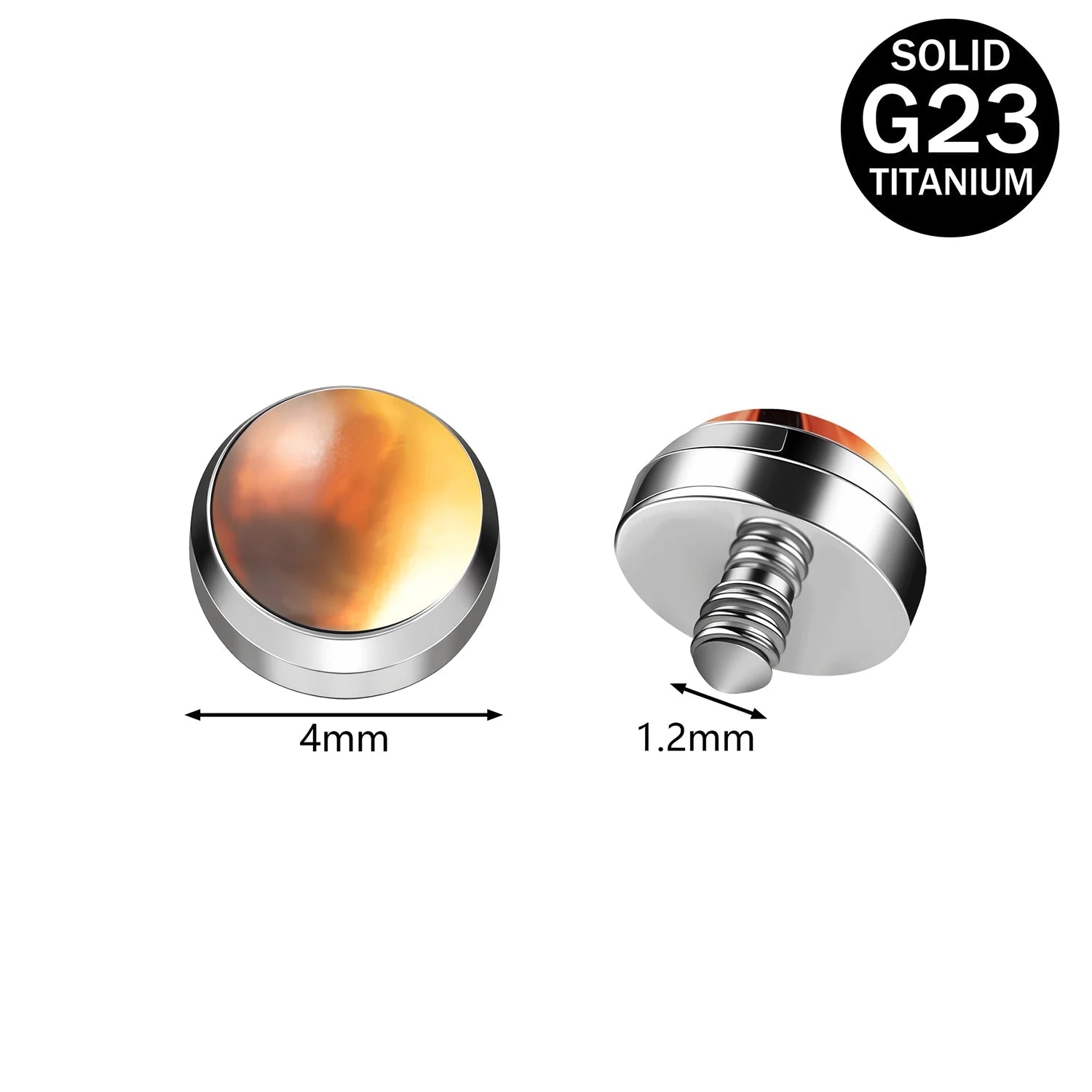 Titanium Micro Dermal Top 16g Multiple styles