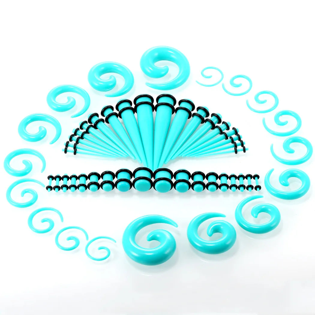 54pcs/set Tapers Stretching Starter Kit 1.6mm-10mm