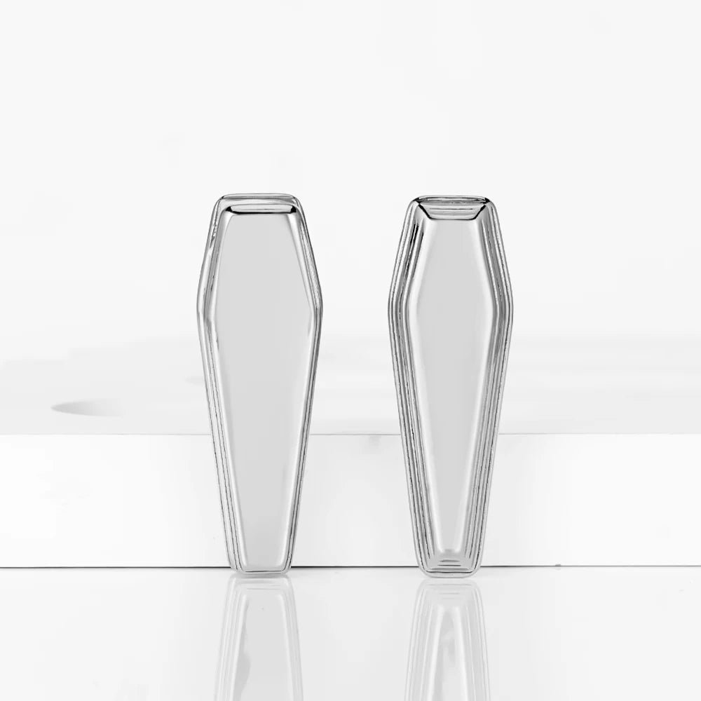 Coffin Weights Silver or Black 8mm